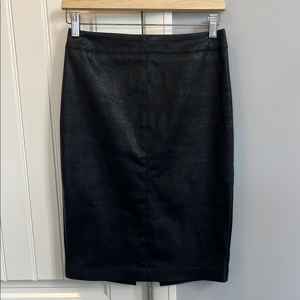 Ever New Melbourne Faux Leather Skirt 4